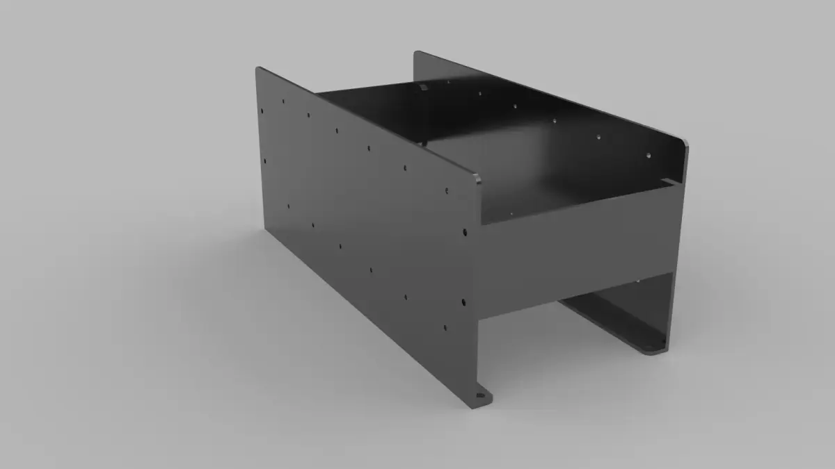 Hdd Suport 6 Slot Server Part 3D model