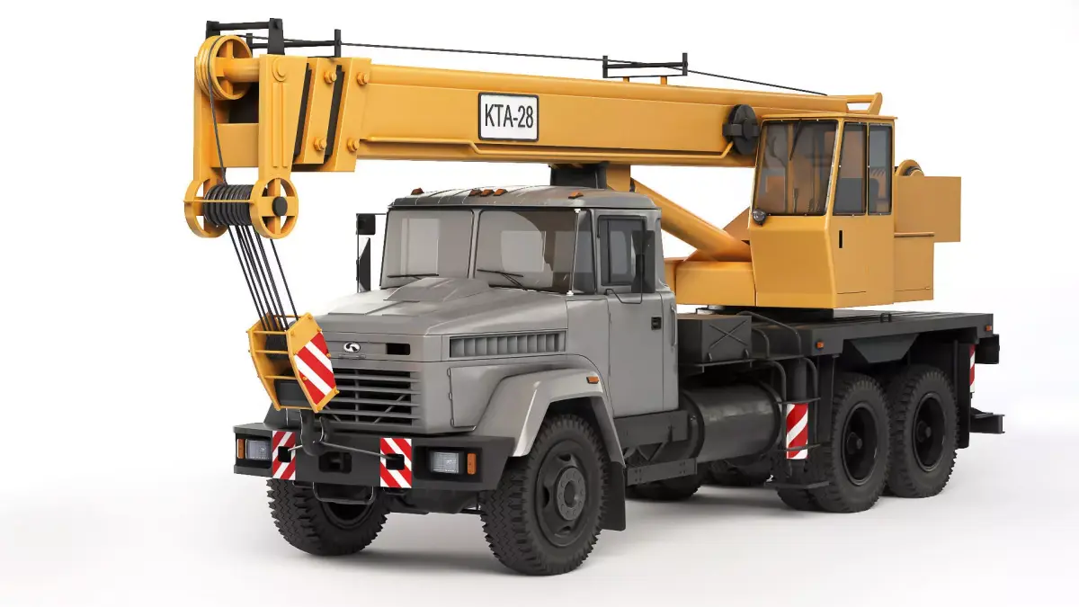 KrAZ 65053 KTA-28 2008 3D model