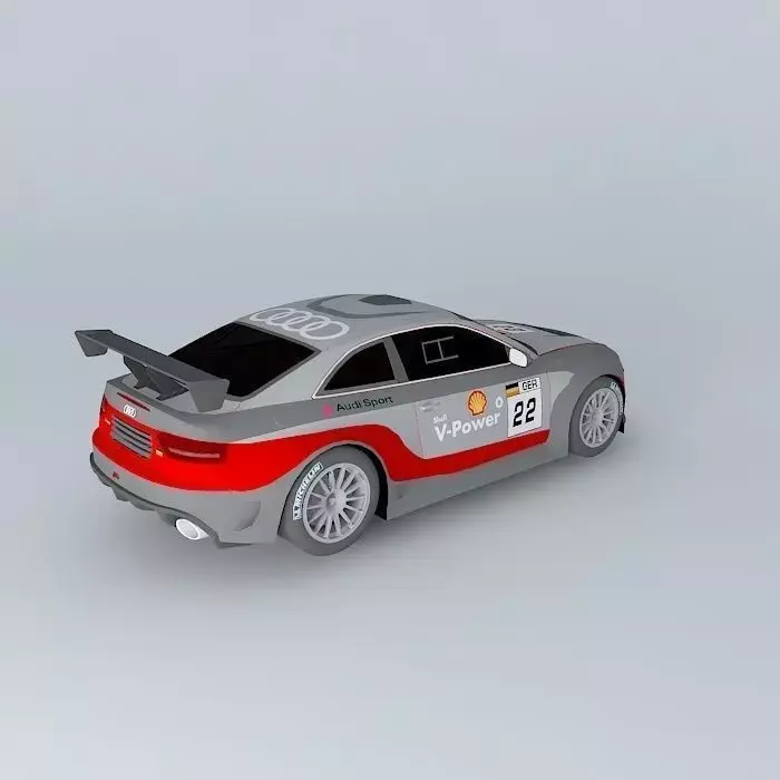 Audi RS5 GT2 Concept V2 Free 3D model