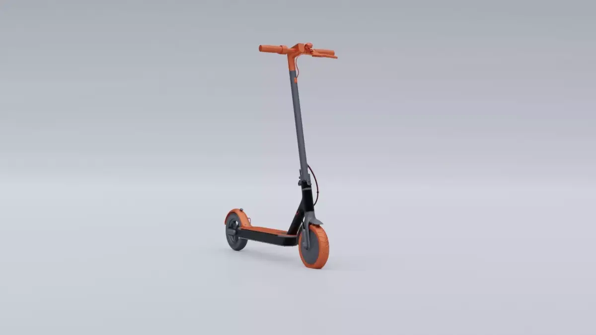 THE KID SCOOTER  Free low-poly 3D model
