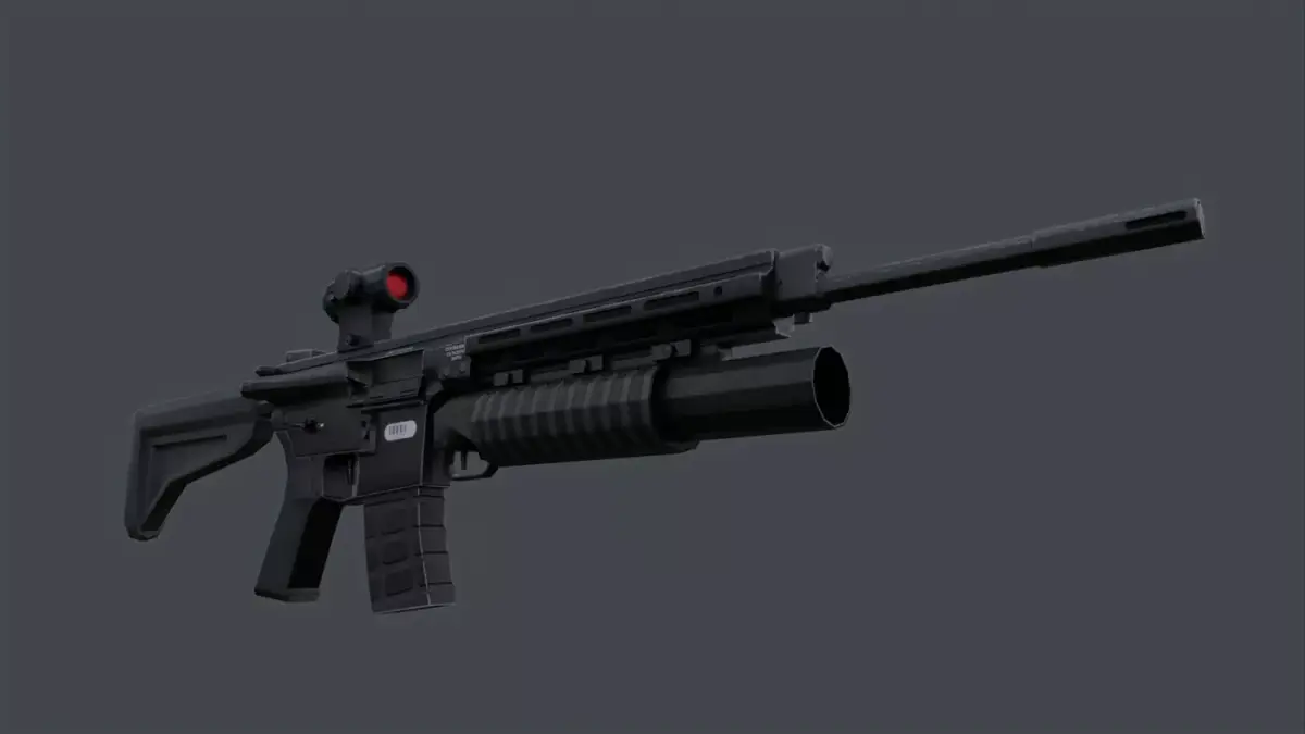 R-20 Rahe Low-poly 3D model