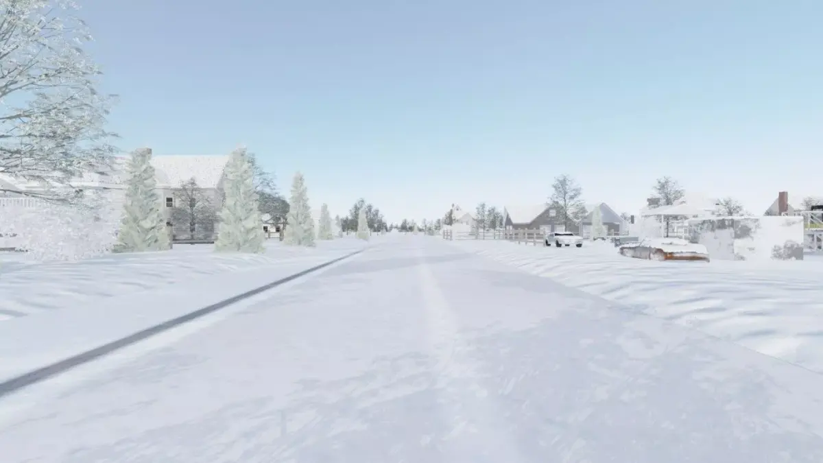 Winter Construction Site 3D model purchase