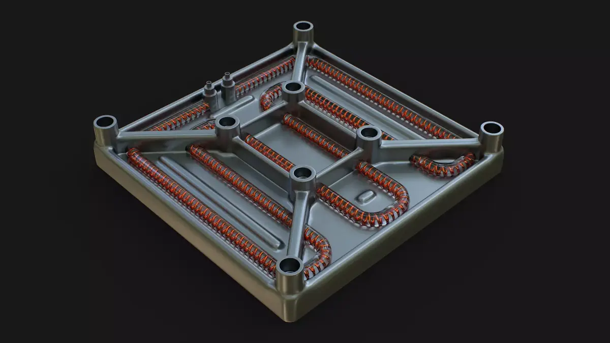 Heater Plate Industrial Machine part 3D model
