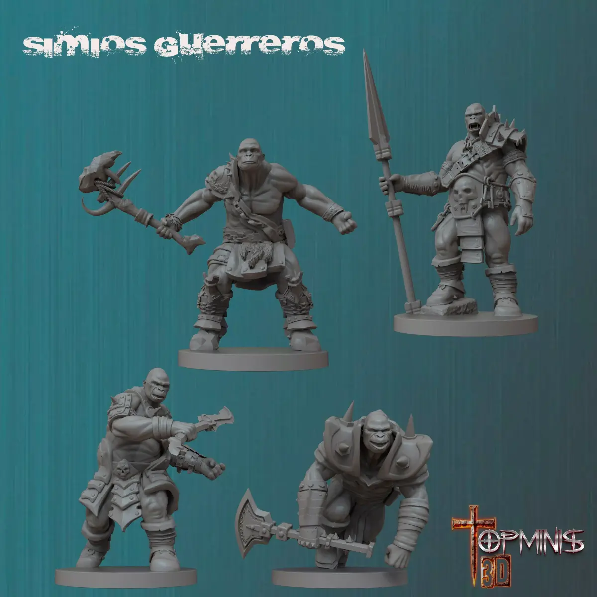 APES MEN 3D print model
