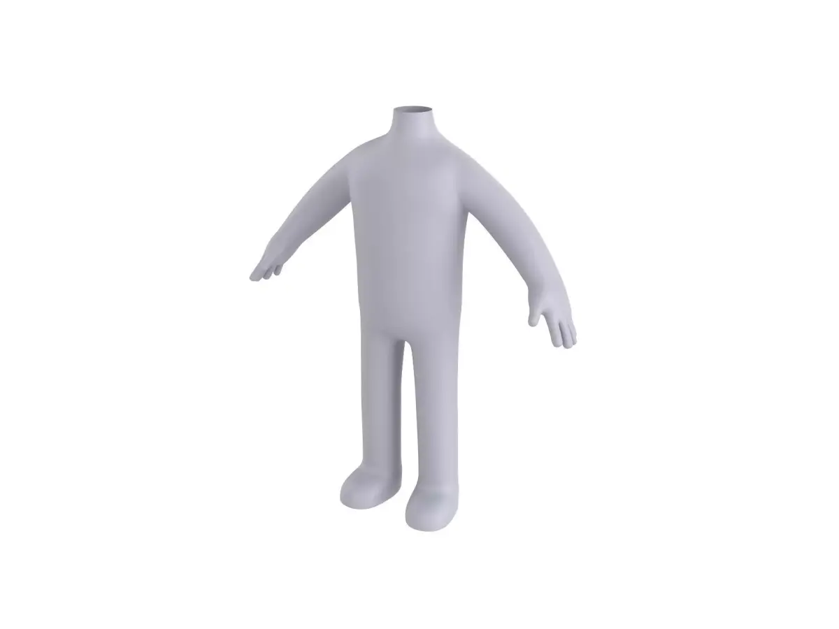 Body 001 3D model purchase