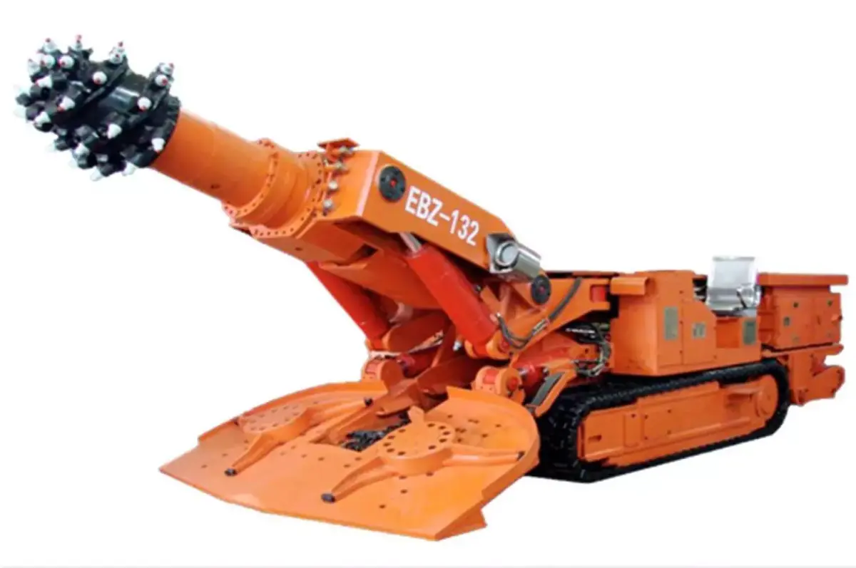SCME EBZ132 Roadheader complete drawing 3D model