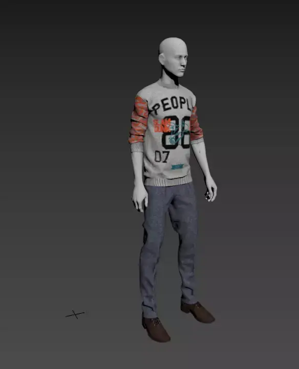Erkek manken Free 3D model