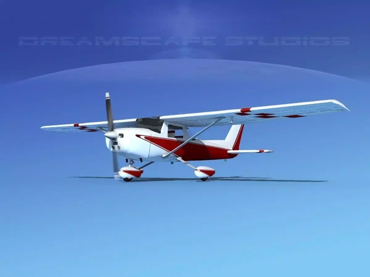 Cessna C152 Aerobat V10 3D model