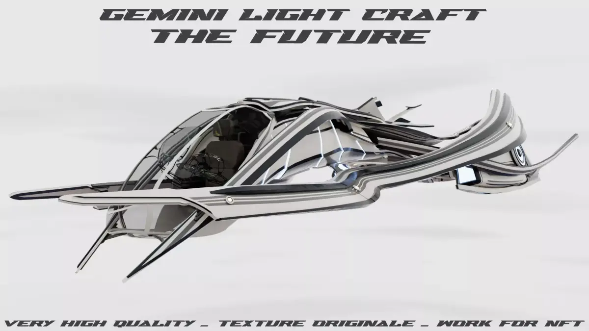 Gemin light Craft The Future  3D model