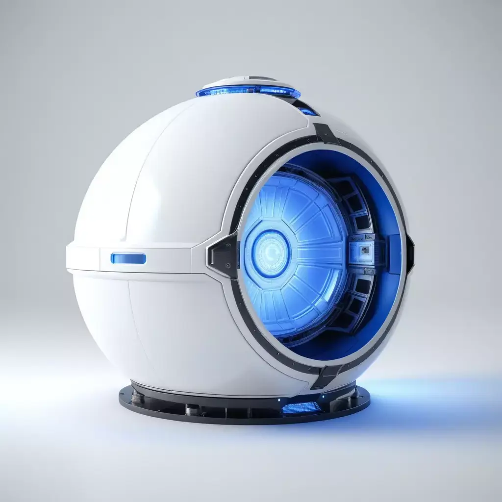 SciFi Stasis Pod Capsule Device 3D model