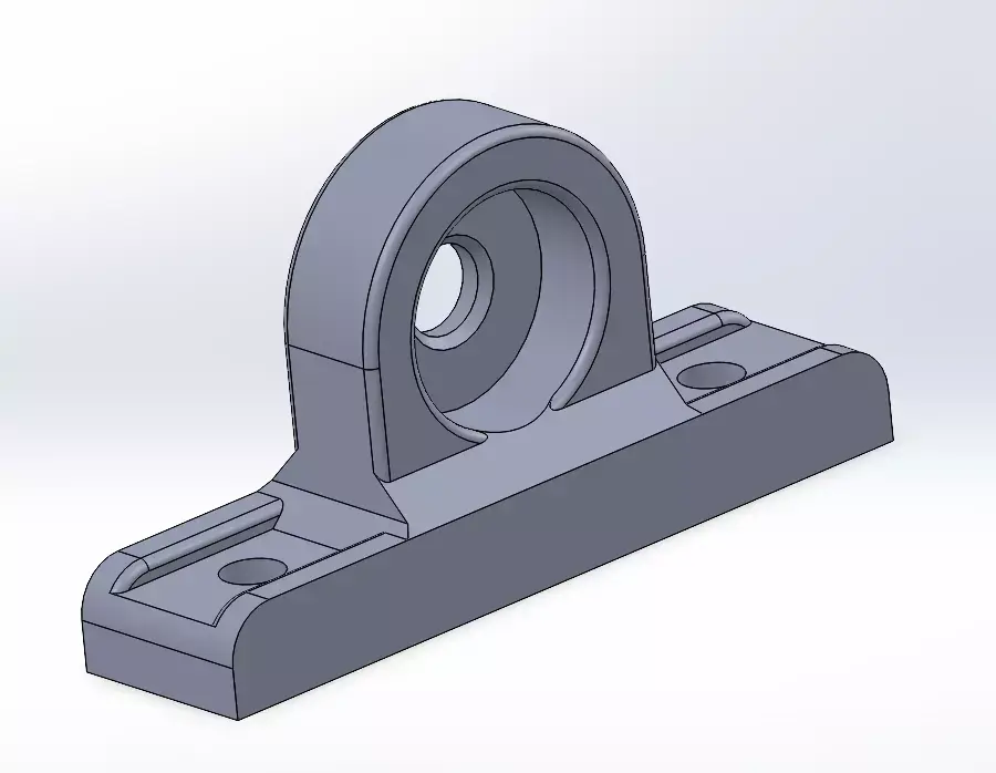 pillow block bearing number 608 Free 3D print model