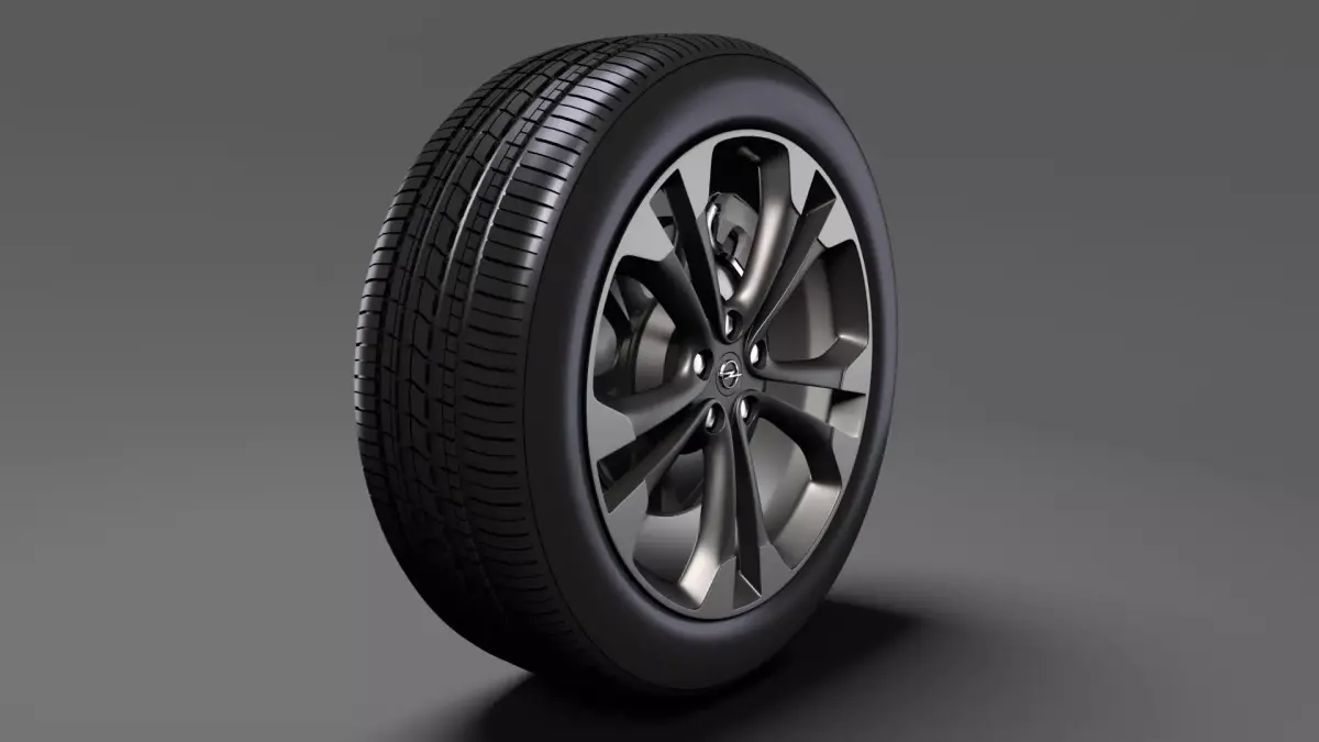 Opel Cascada wheel 2017 3D model