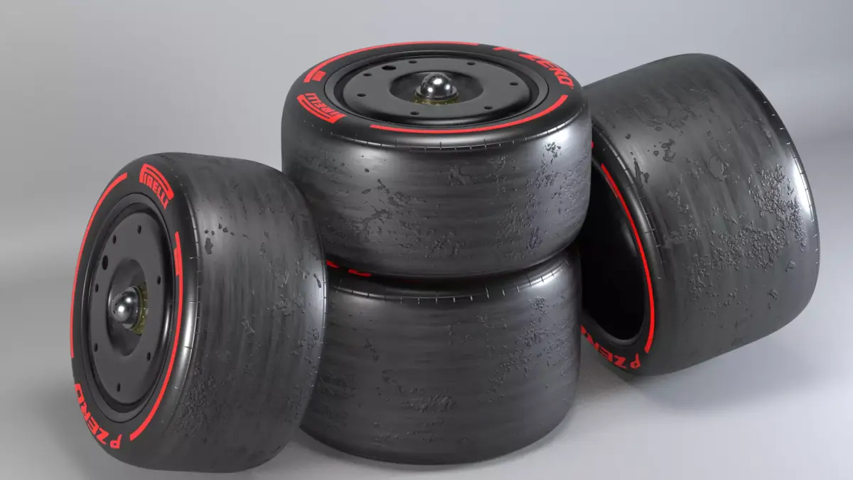 Pirelli Tyres 3D model