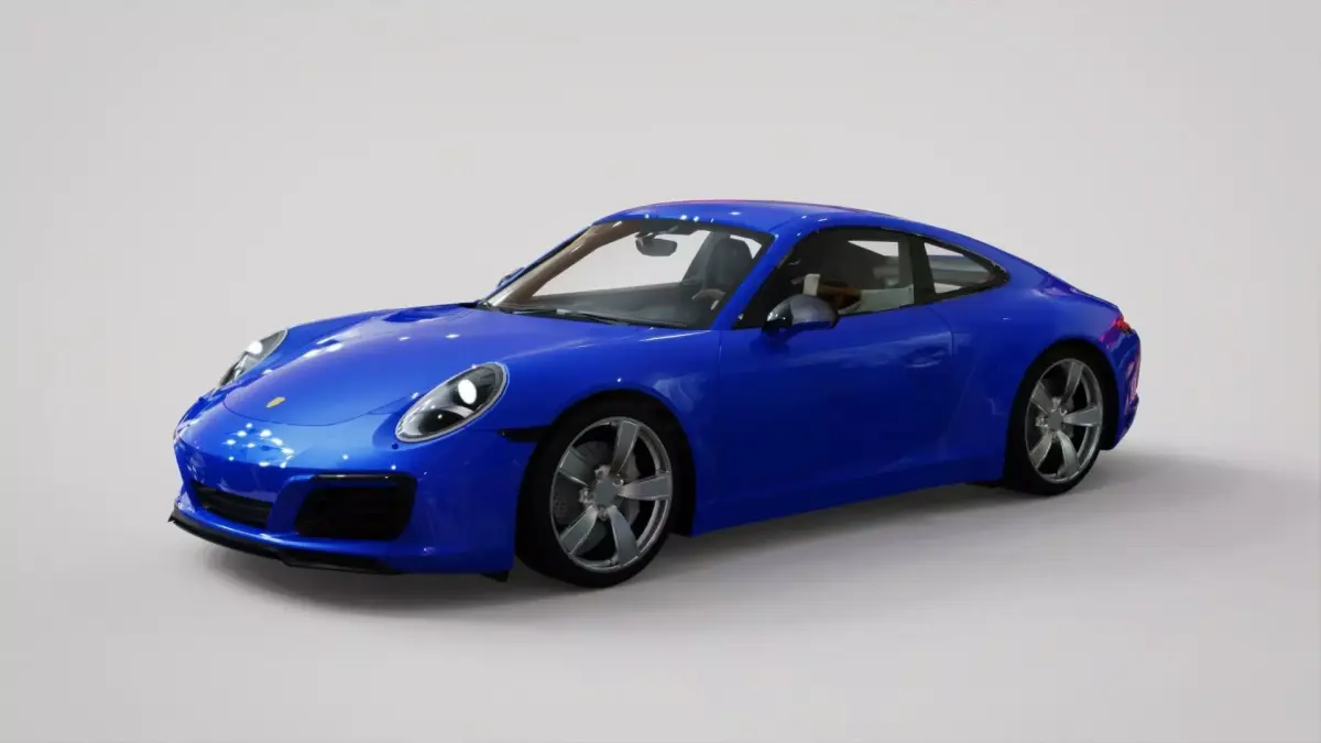 Porsche 911 Free 3D model purchase