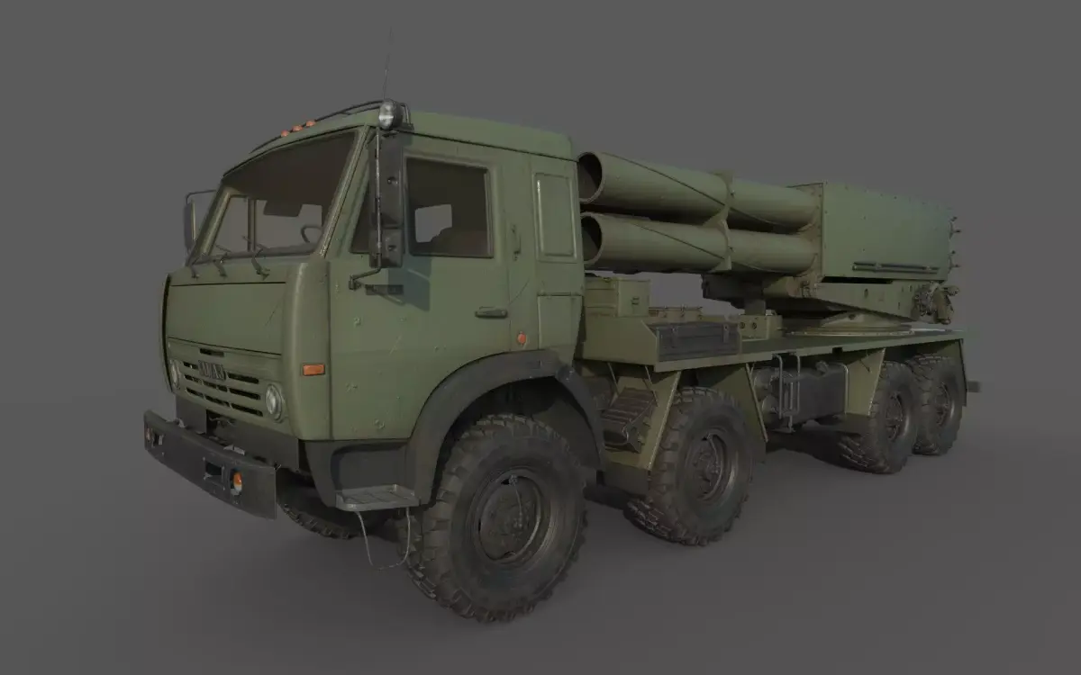 9A52-4 Tornado 3D model