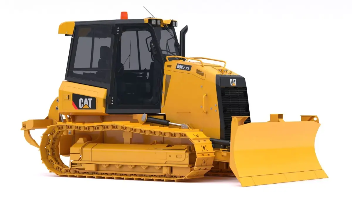 D5K2 Crawler Tractor 3D model