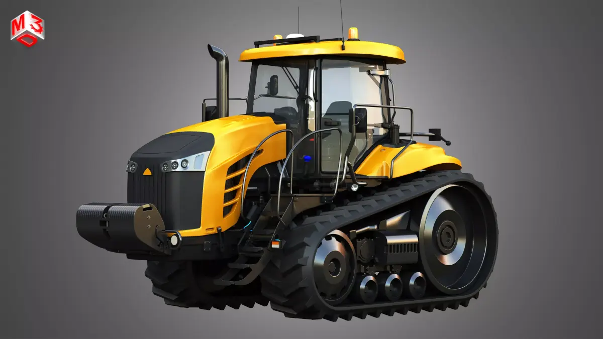 Challenger - MT700E Tractor 3D model