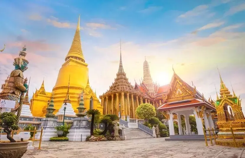  3D Model of Temple of the Emerald Buddha 3D model