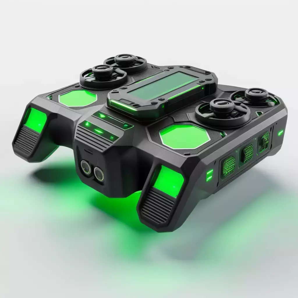 SciFi Compact Combat Drone 3D model