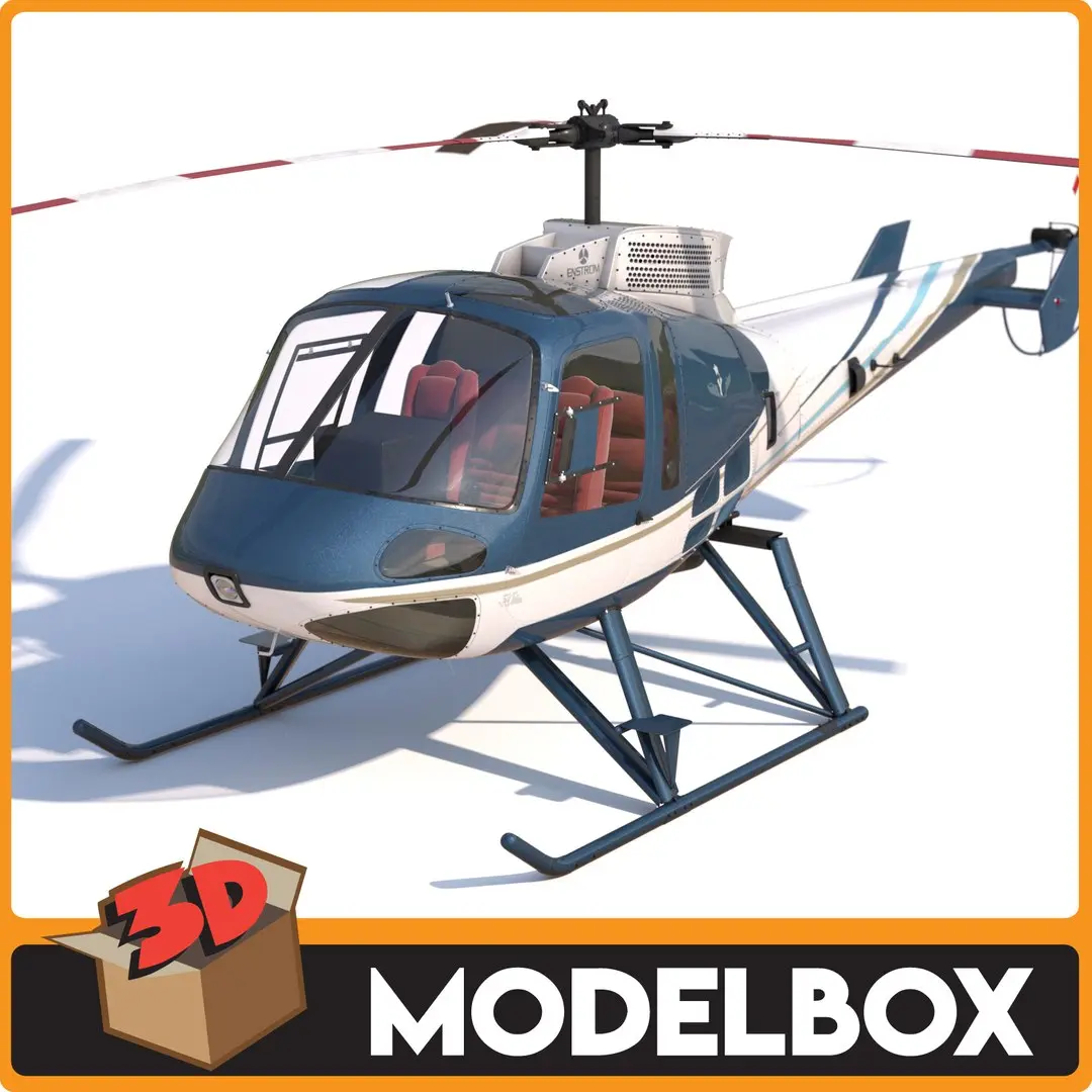 Enstrom 480B 3D model