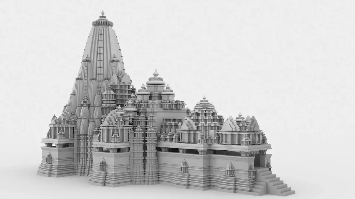 Kandariya Mahadev Temple 3D model