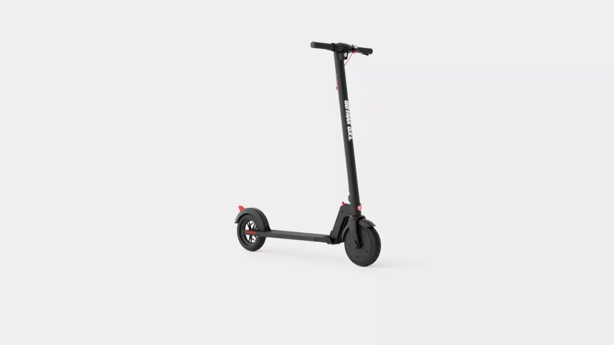 Gotrax Lithium Black Folding Adult Electric Scooter Low-poly 3D model