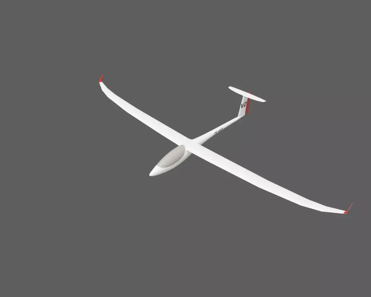  JS3 Revelation Sailplane 3D print model