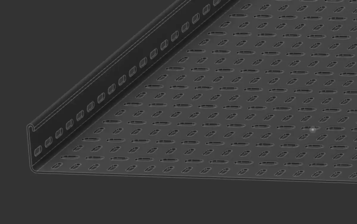 Cable Tray 900mm x 3000mm TYPE1 3D model