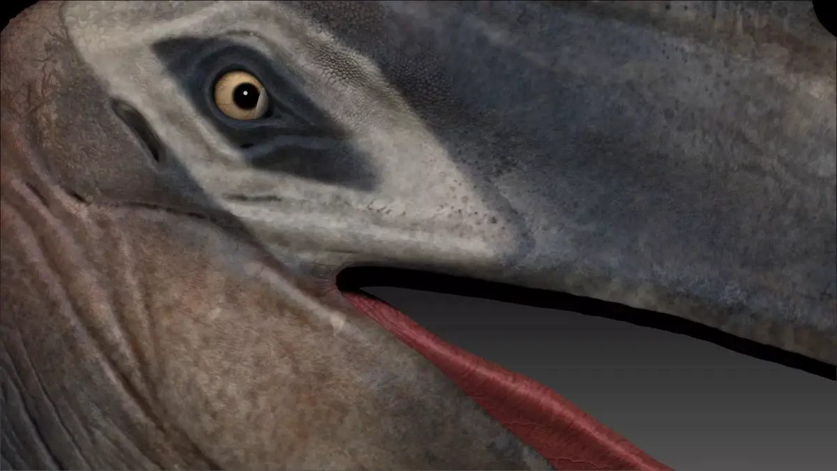 Dinosaur Quetzalcoatlus Giant Pterosaurs Sculpt Project 3D model