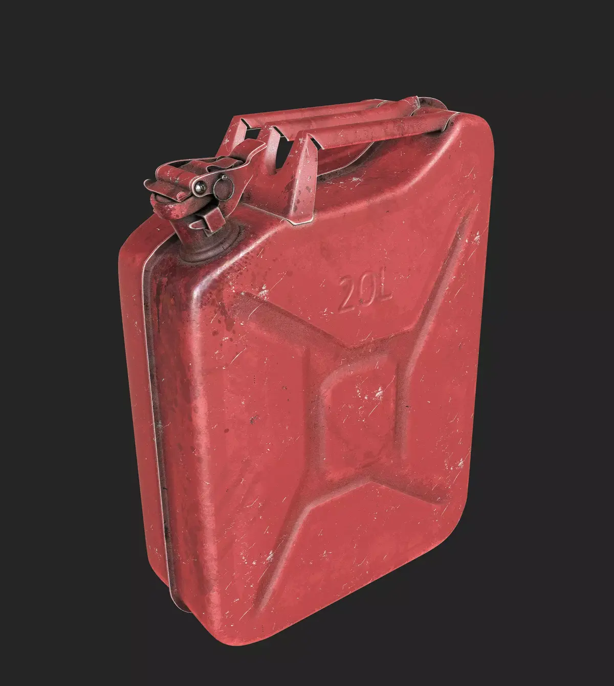 Fuel Can 3D model by claytonsjoerdsma