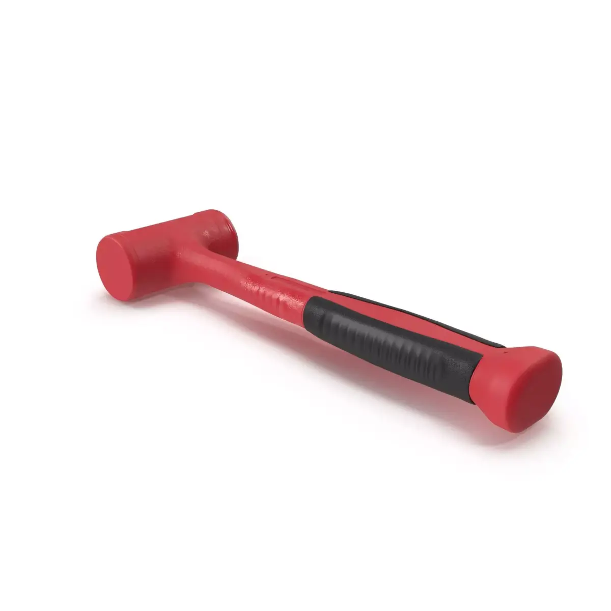 32oz Dead Blow Soft Grip Handle Hammer Low-poly 3D model