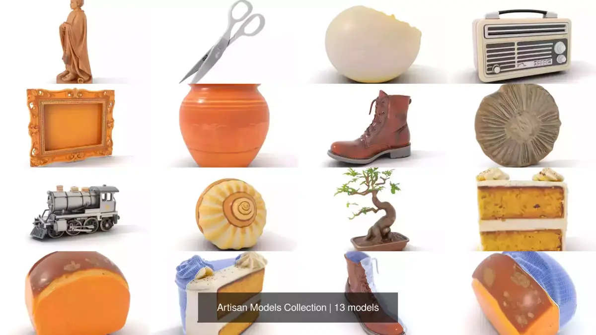 Artisan Models Collection 3D Model Pack