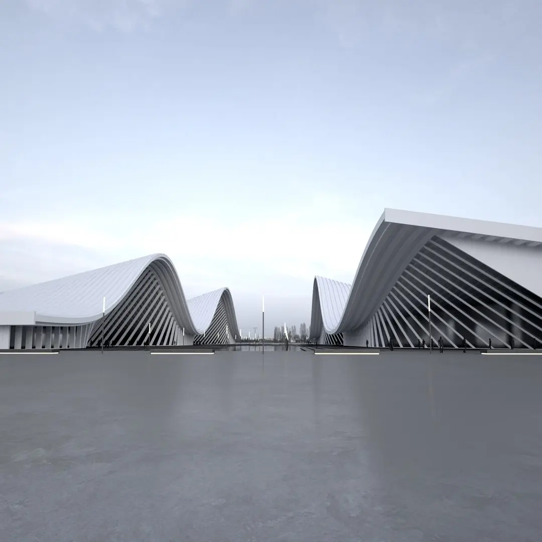 concept building 7 3D model