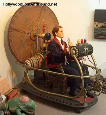 George sitting in time machine 3D print model