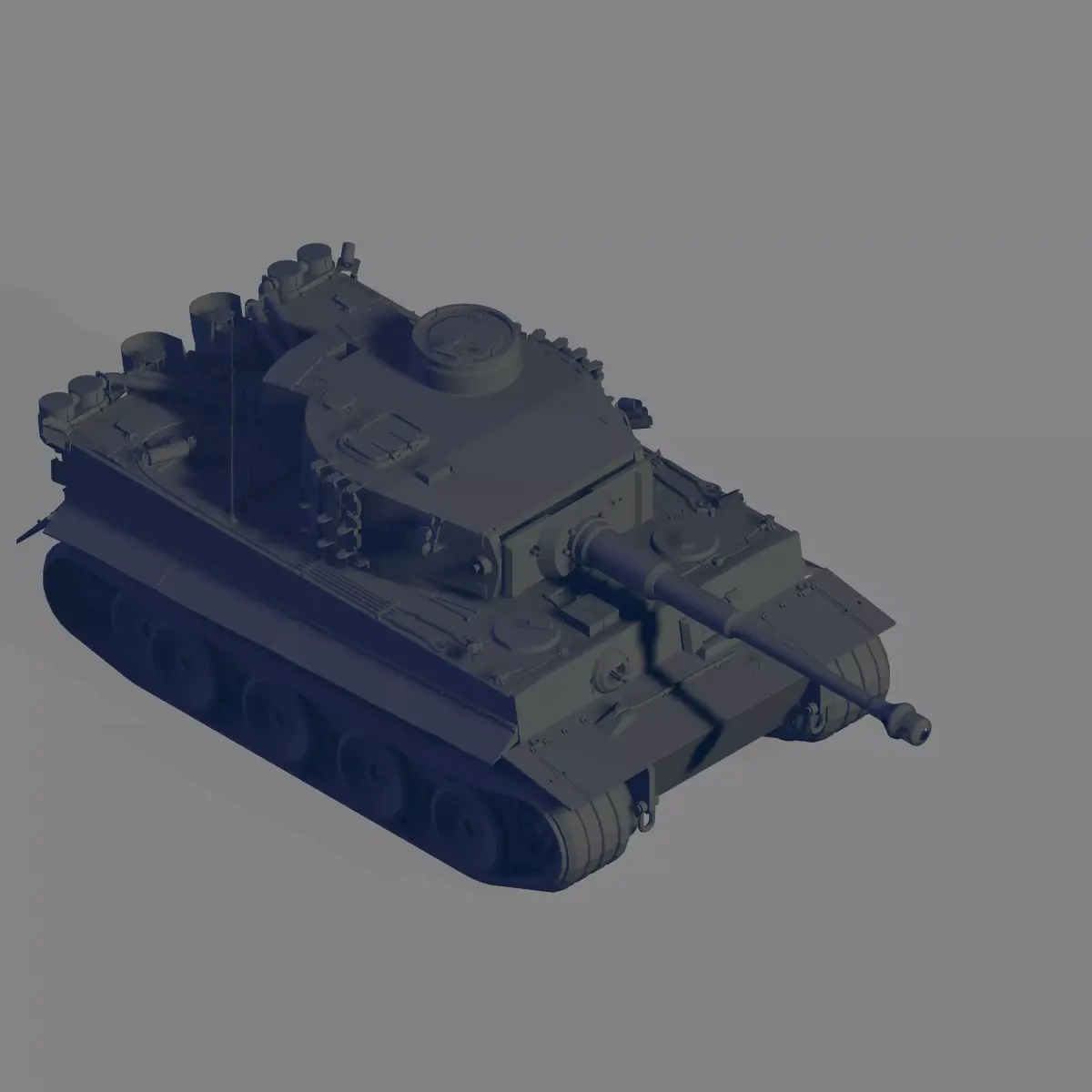 Tiger H1 3D model
