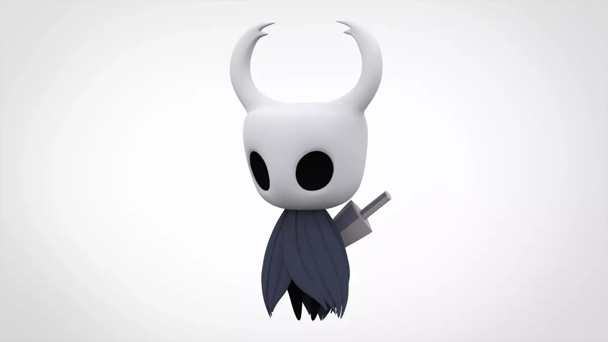 Knight Low-poly 3D model get