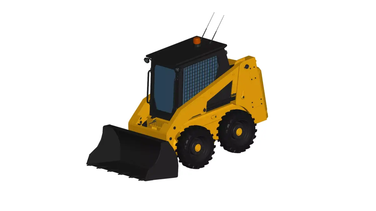   Loader 3D model from CGTrader