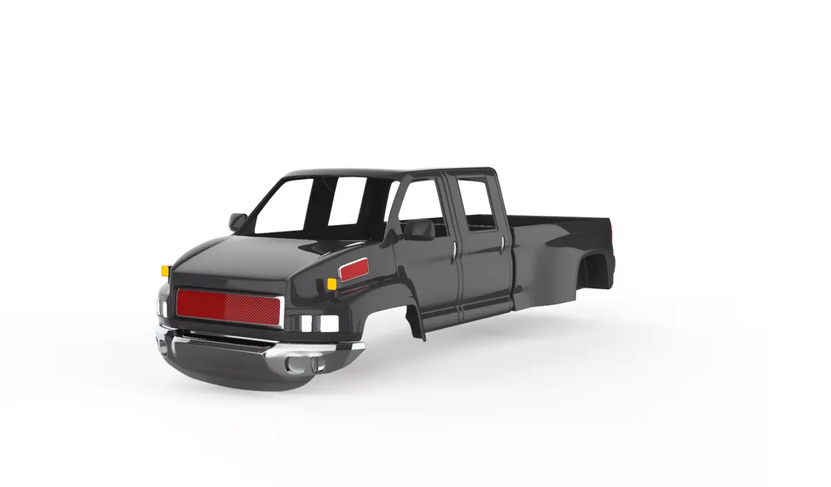 2003 - 2009 GMC Topkick 3D print model