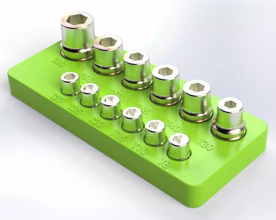 Torx Bit Socket Set T8-T60 3D print model