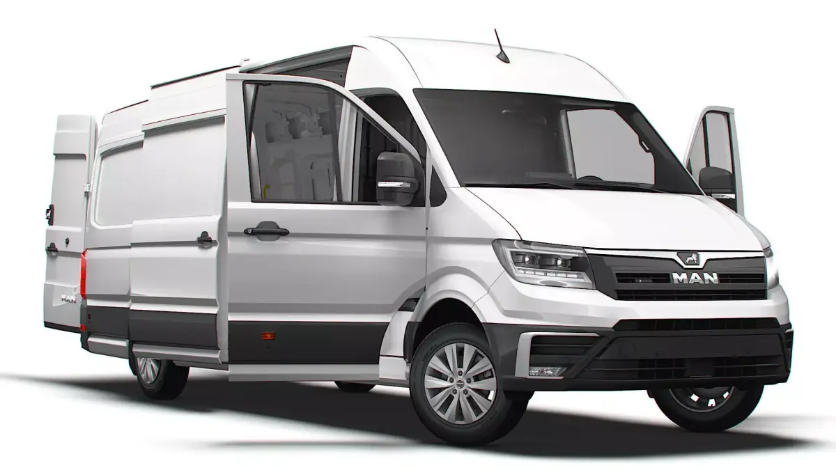 MAN TGE Van LWBM HR HQInterior 2025 3D model