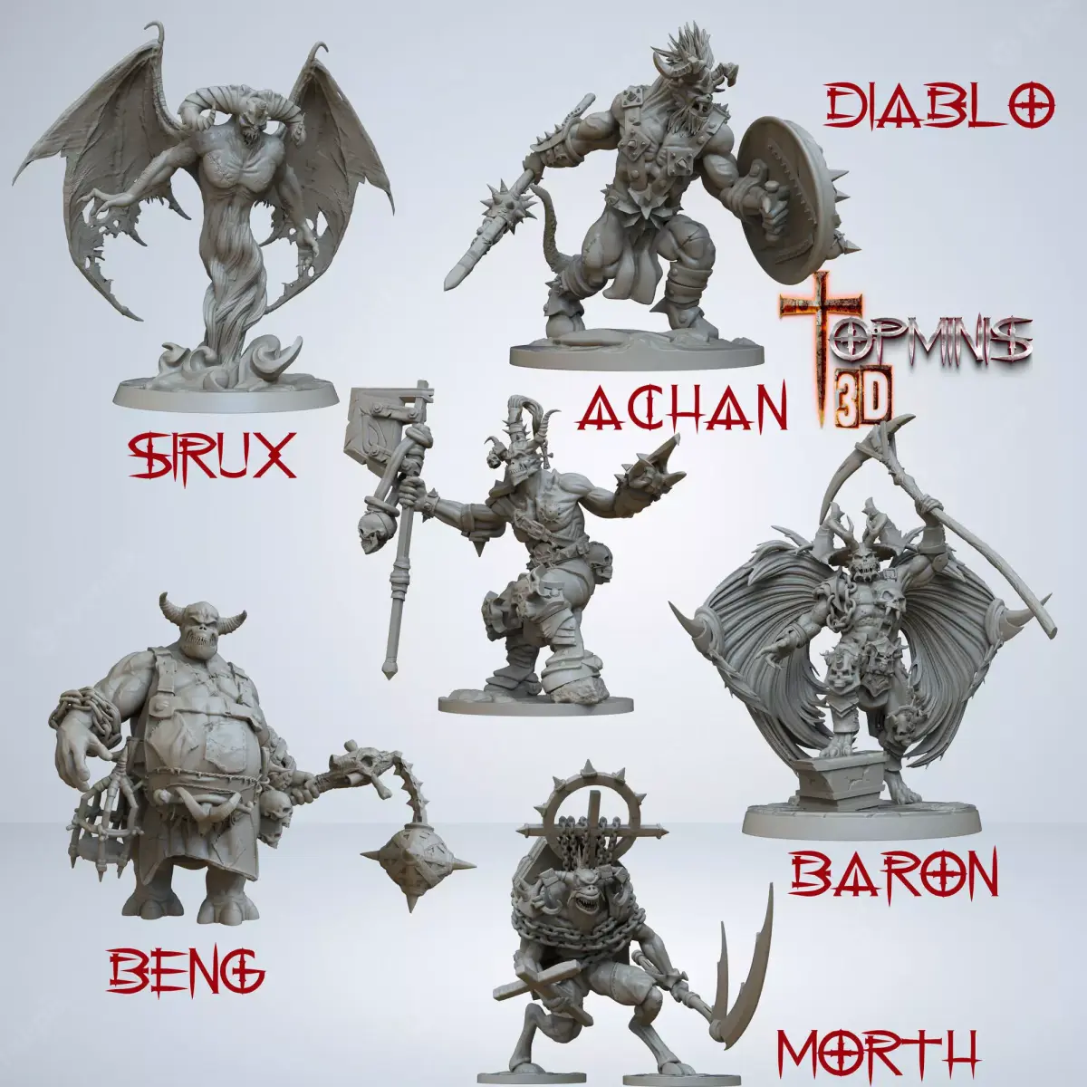 DEMONS 3D print model