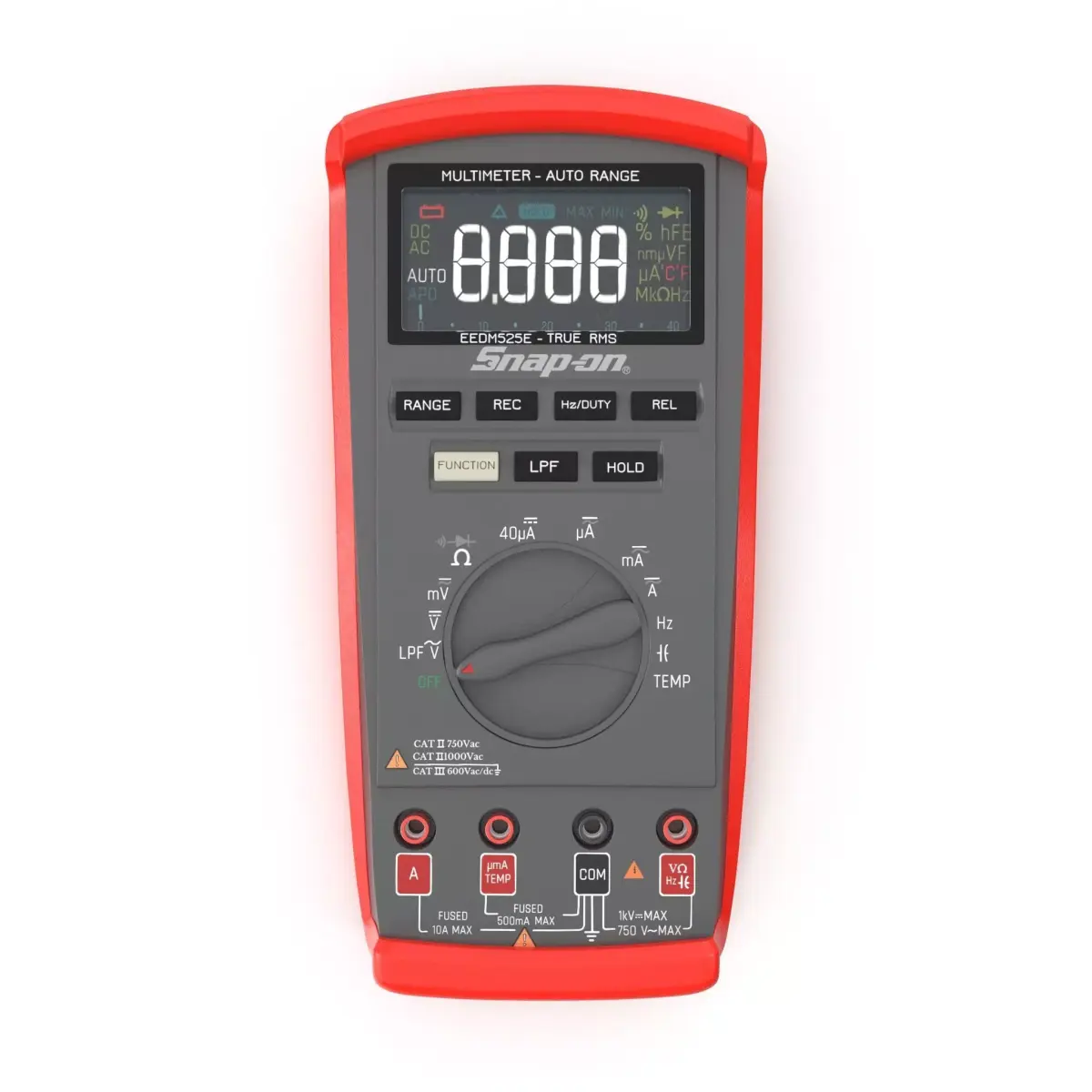 SO Auto Range Digital Multimeter Low-poly 3D model