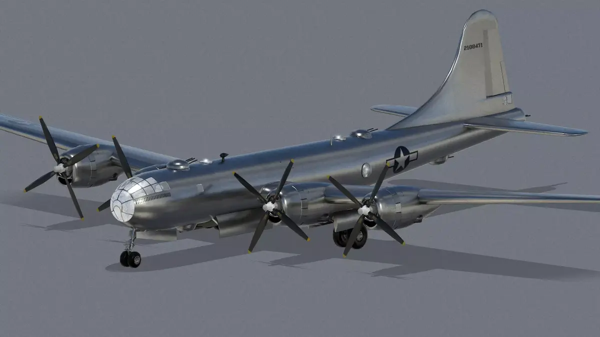 Boeing B-29 Superfortress 3D model 4