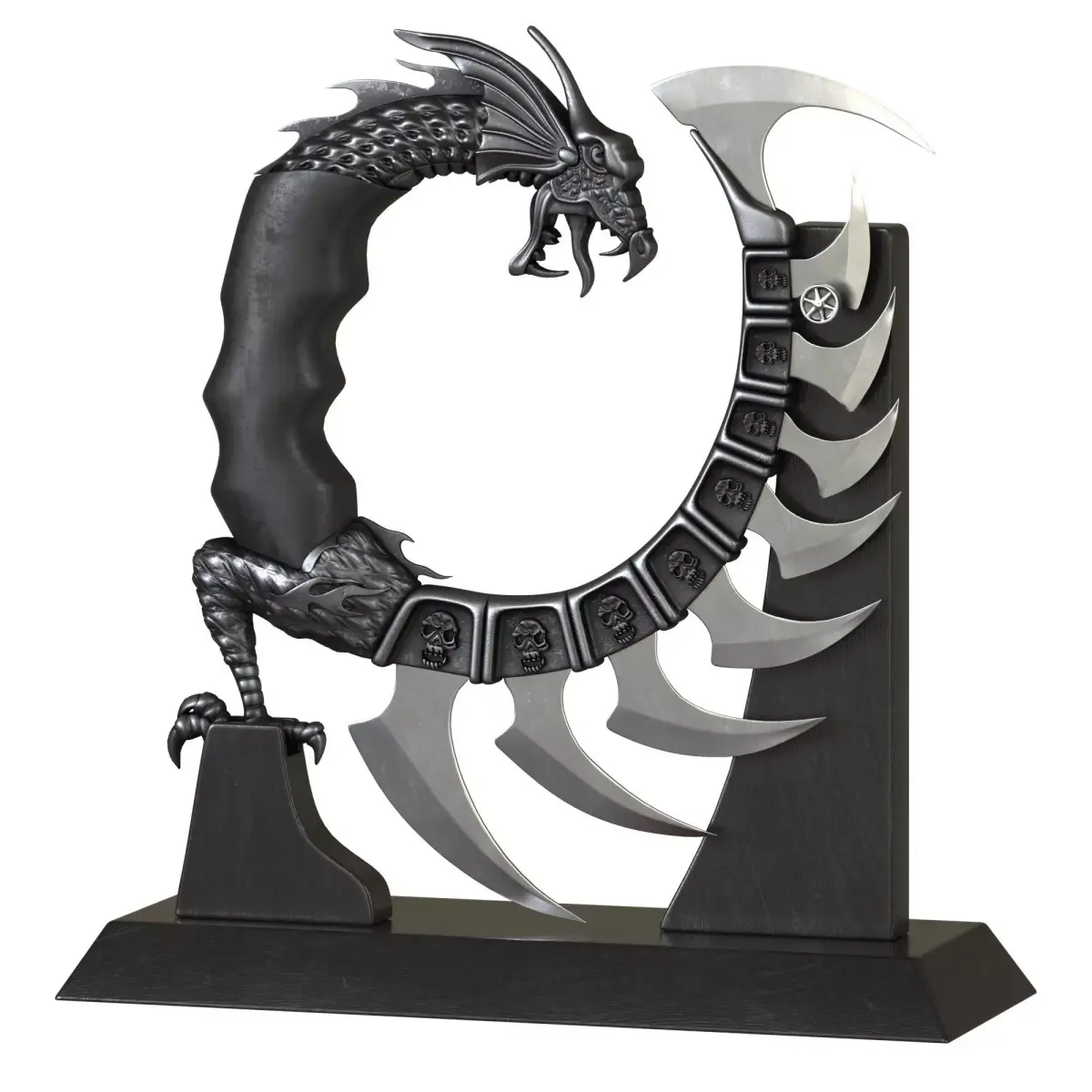 Fantasy Master FM-571 Fantasy Dragon Show Blade with Stand 3D model