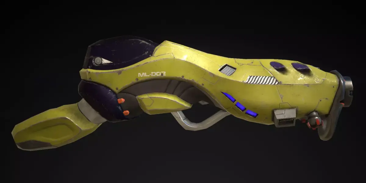 Missile Launcher - PBR Low-poly 3D model