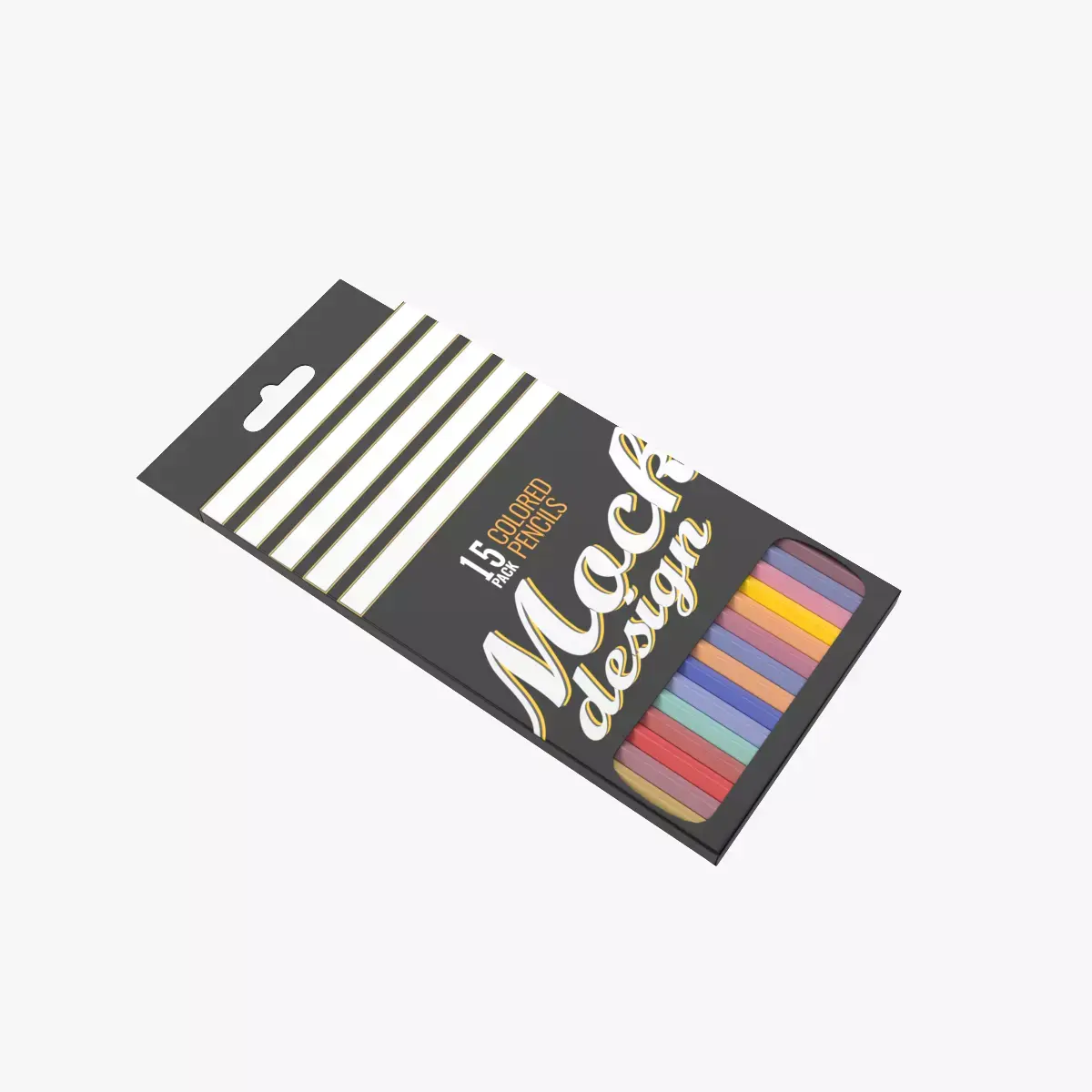 Pencil Box 3D model