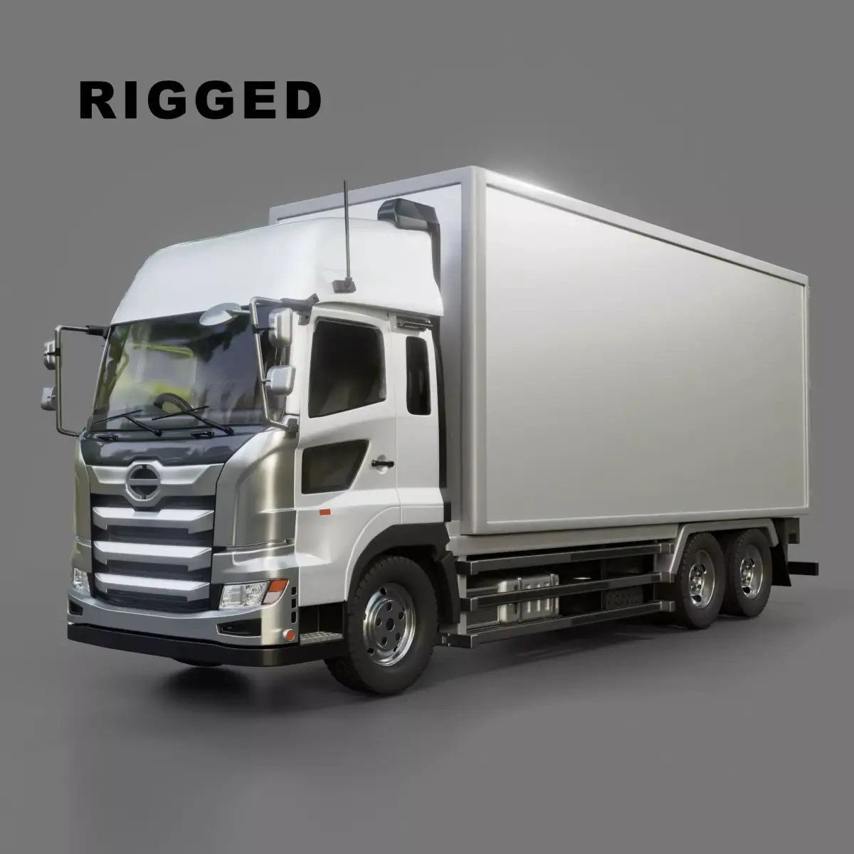Hino Profia Cargo Truck Free 3D model