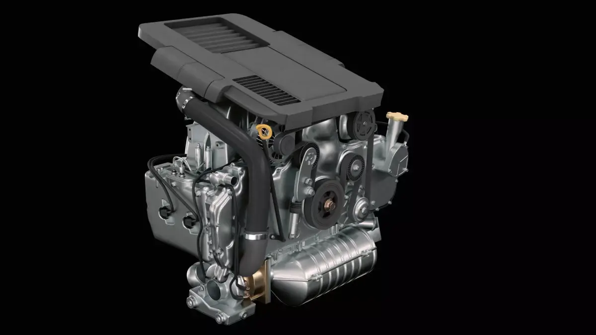 Car Engine  3D model by acrom