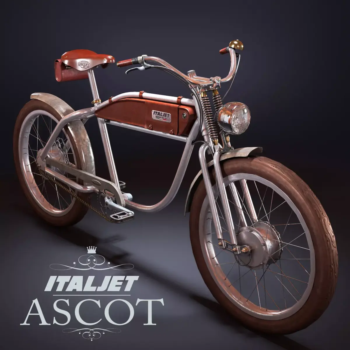 Ascot Italjet Electric Bike 3D model