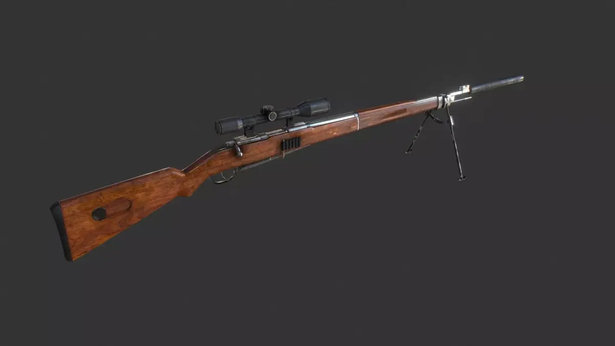 Sniper 3D model get